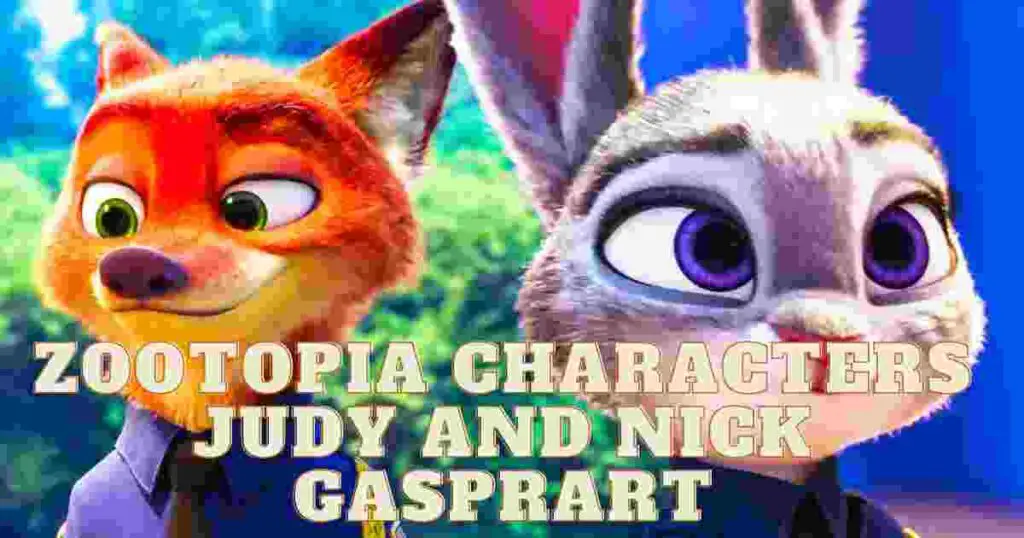 Zootopia Characters Judy and Nick GasprArt