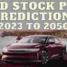 Lucid Stock Price Prediction 2023 to 2050