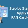 Step by Step Guide to Apply For a PAN Card Online